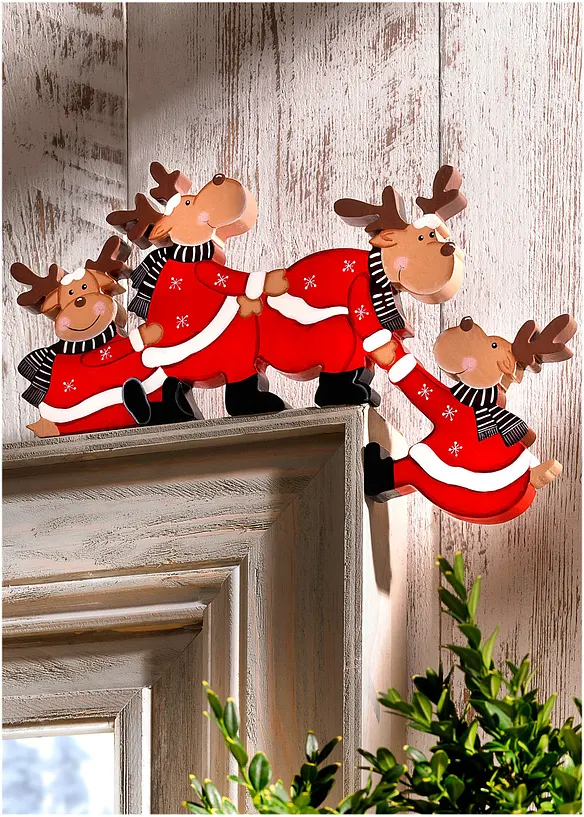 Dörrkarmsprydnad med renar, bonprix