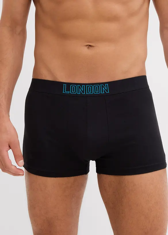Boxershorts med bomull (5-pack) tajta, bonprix