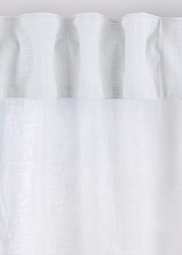 Gardinlängd i ekologisk bomull (1-pack), bonprix