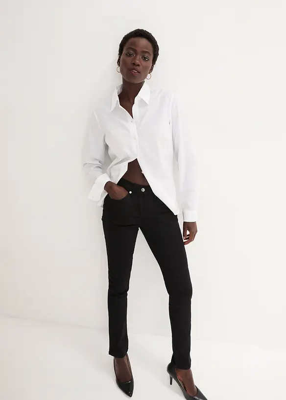 Slim Fit Jeans Mid Waist, Super Stretch, bonprix