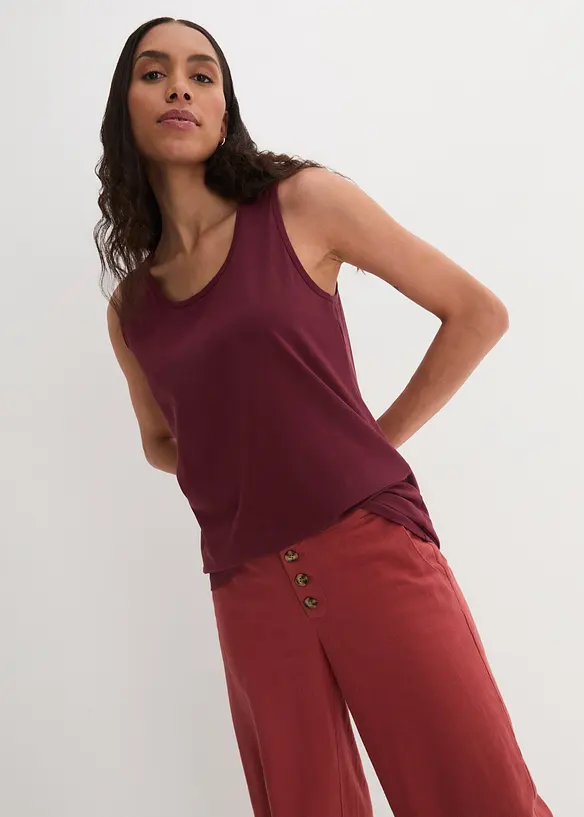 Långt linne (2-pack), bonprix
