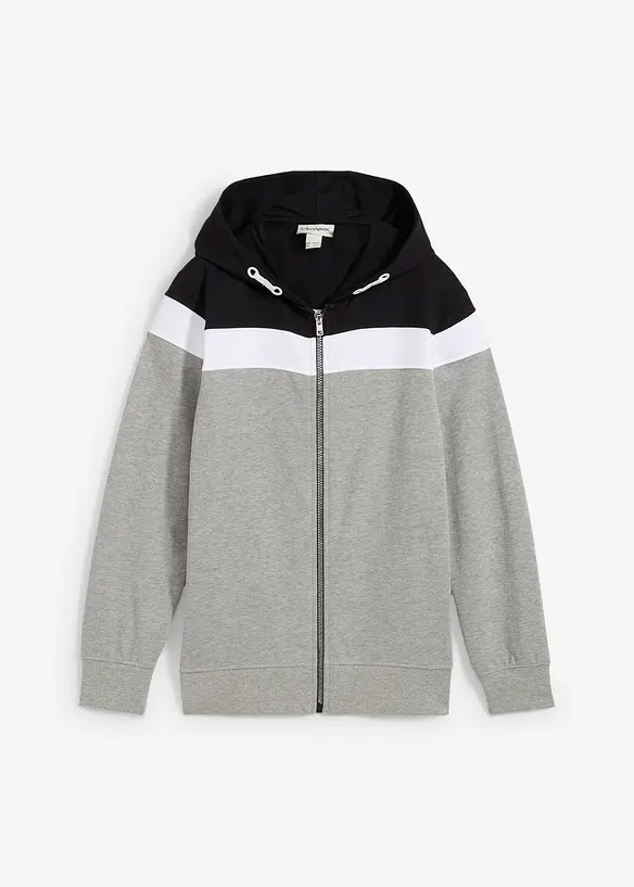 Munkjacka av bomullsmix, bonprix