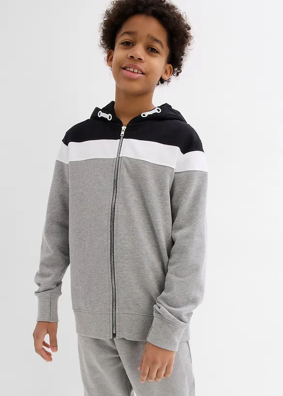 Munkjacka av bomullsmix, bonprix