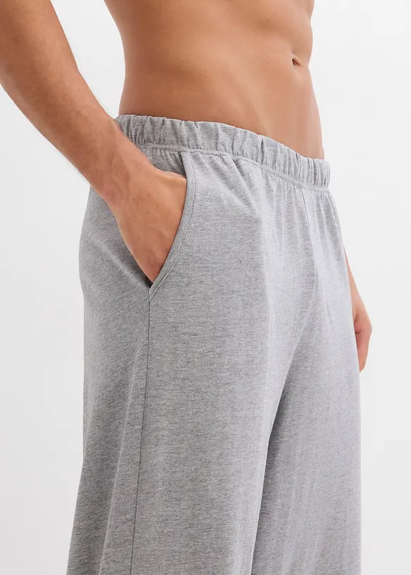 Pyjamasbyxa av jersey (2-pack), bonprix