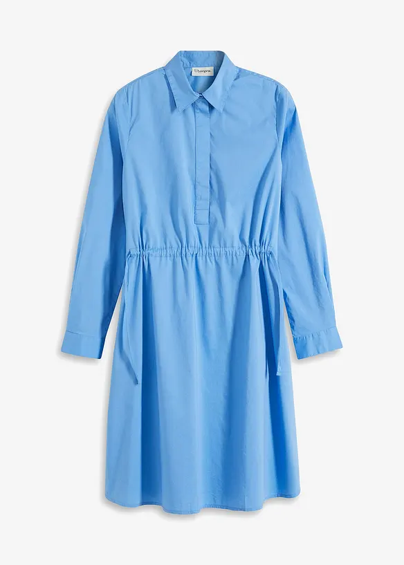Blusklänning av poplin, bonprix