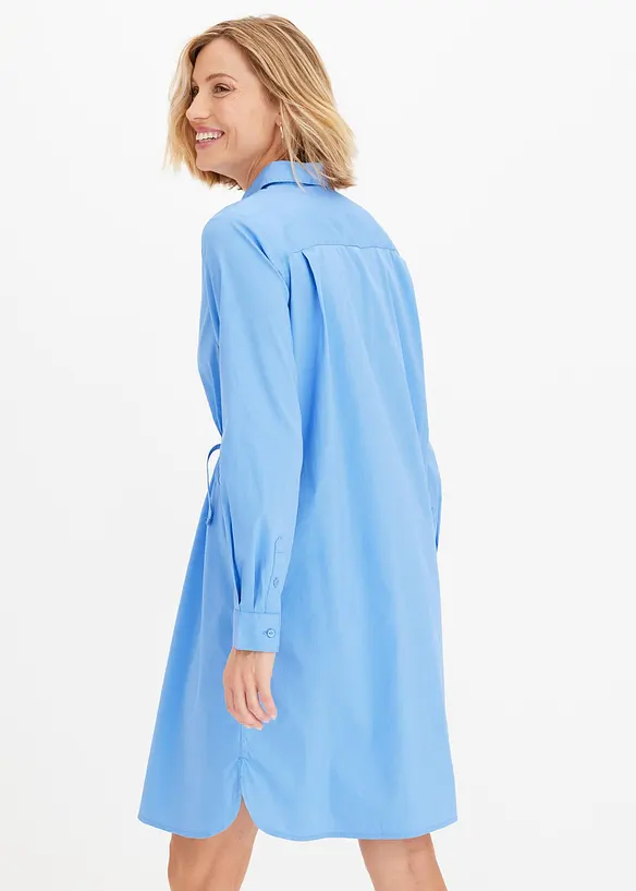 Blusklänning av poplin, bonprix