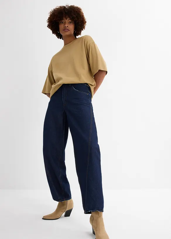 Ballongjeans, Mid Waist, bonprix