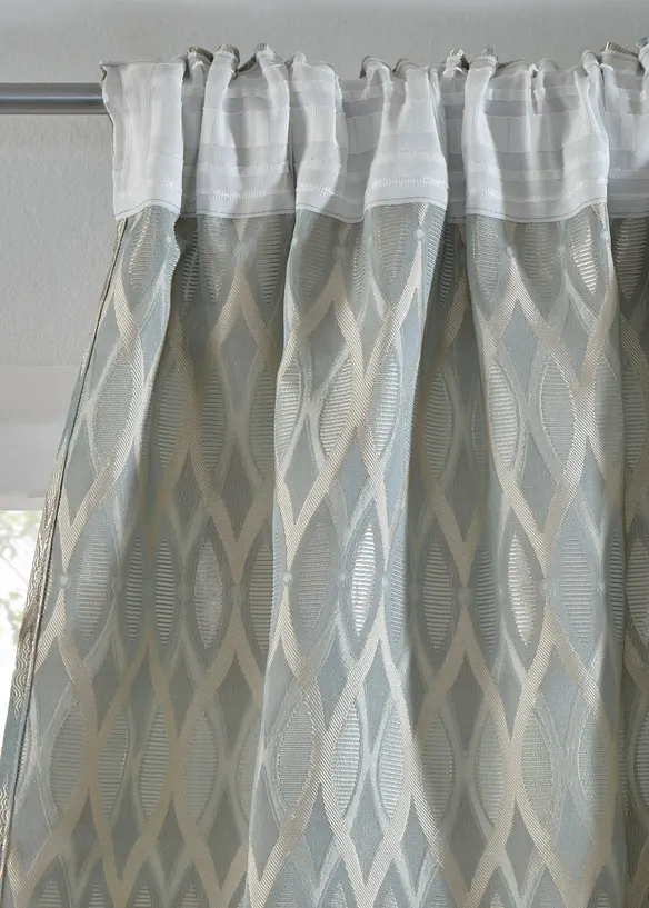 Gardinlängd av jacquard 1-pack), bonprix