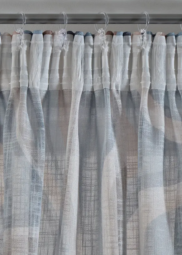 Gardinlängd med återvunnen polyester (1-pack), bonprix