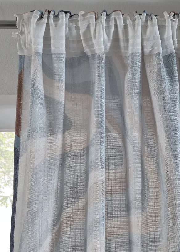 Gardinlängd med återvunnen polyester (1-pack), bonprix