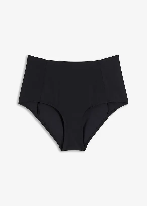Bikinibyxa med hög midja och normalskurna benöppningar, bonprix