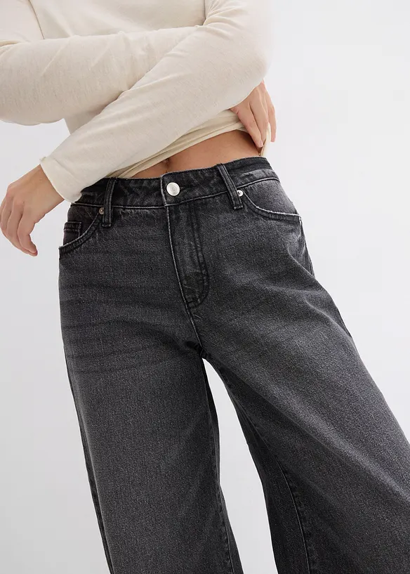 Vida jeans Mid Waist, Full Length, bonprix