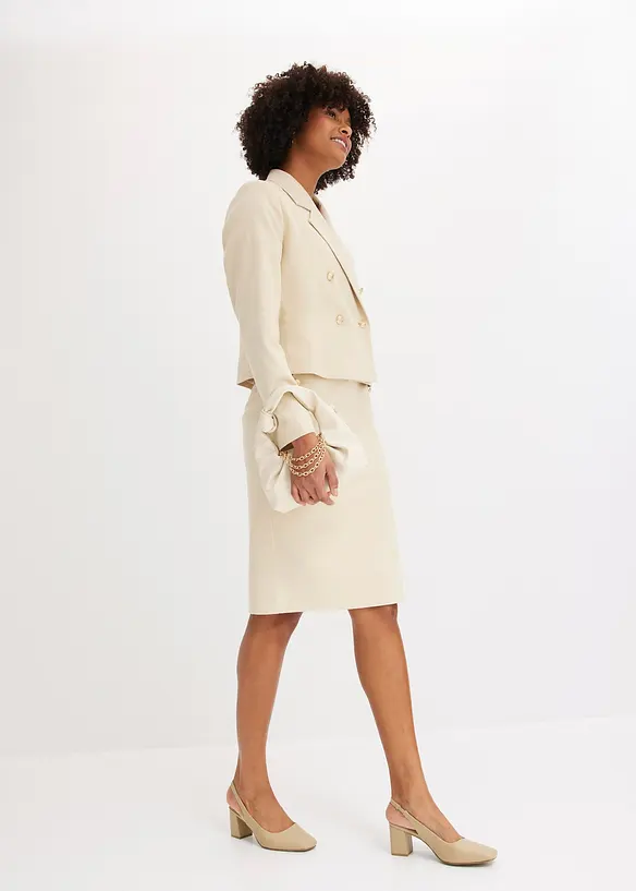 Kjol med businesslook, bonprix
