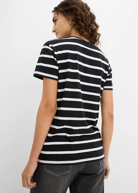 T-shirt av ren ekologisk bomull (2-pack), bonprix