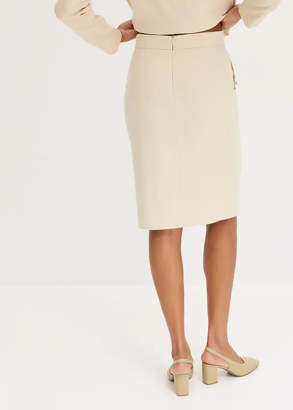 Kjol med businesslook, bonprix