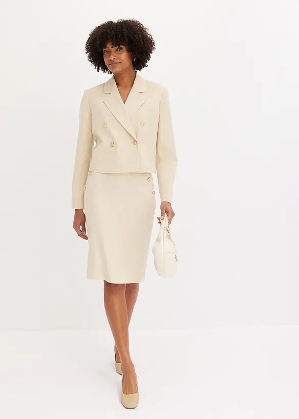 Kjol med businesslook, bonprix