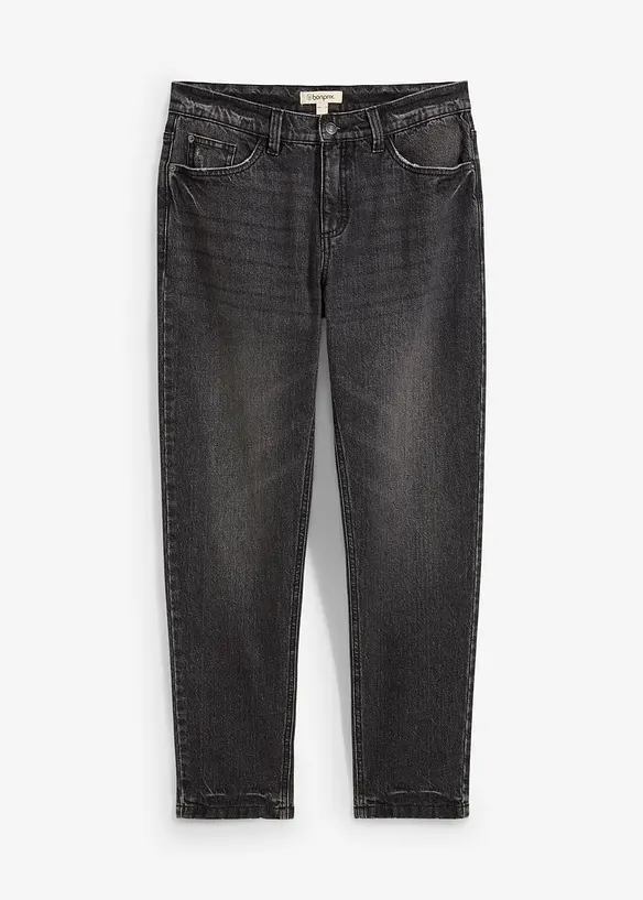 Classic Fit Stretch Jeans i kortare modell med avsmalnande ben, bonprix