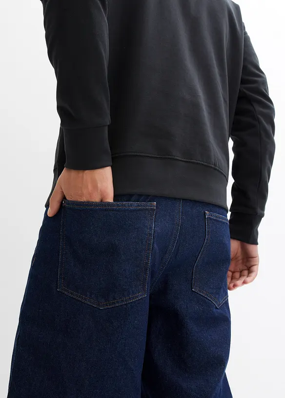 Sweatshirt av ren ekologisk bomull, Loose Fit, bonprix