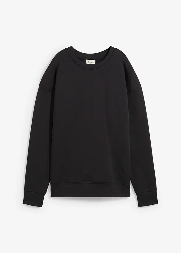 Sweatshirt av ren ekologisk bomull, Loose Fit, bonprix