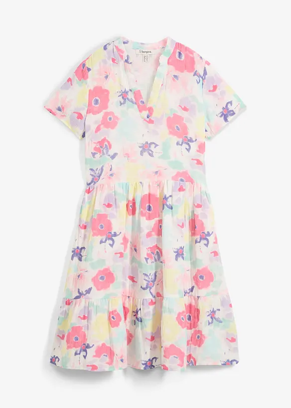 Klänning i muslin, bonprix
