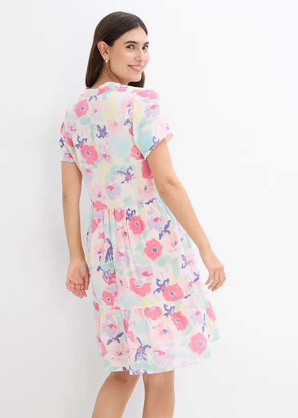 Klänning i muslin, bonprix