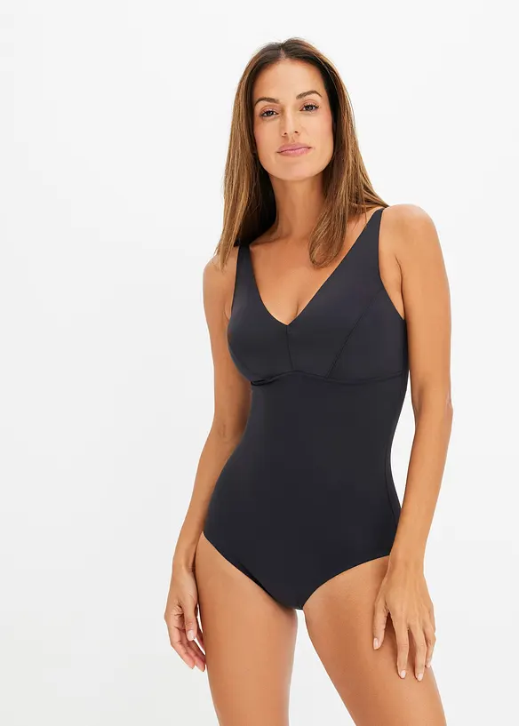 Sömlös body utan bygel med medelhög formande effekt, bonprix