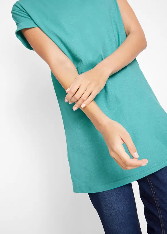 Boxy lång topp , kortärmad, bonprix