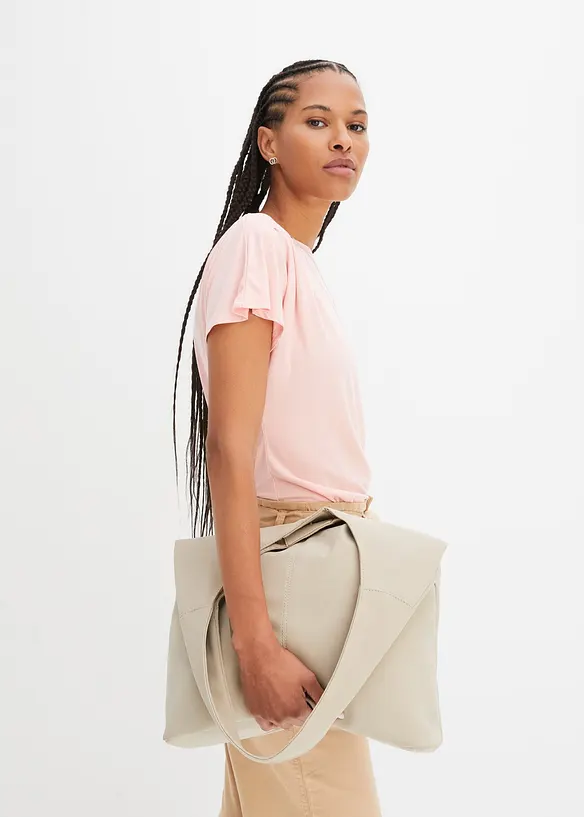 T-shirt av mjuk viskos, bonprix