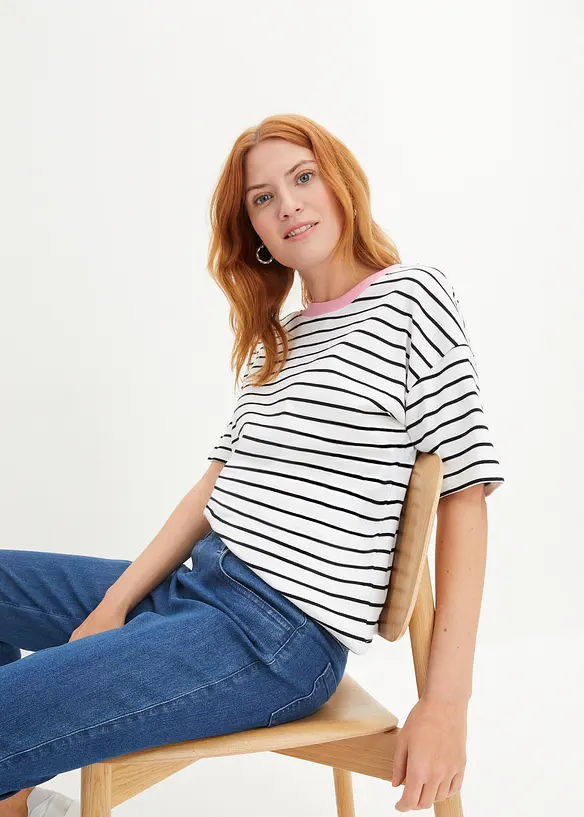 T-shirt av ekologisk bomull, bonprix