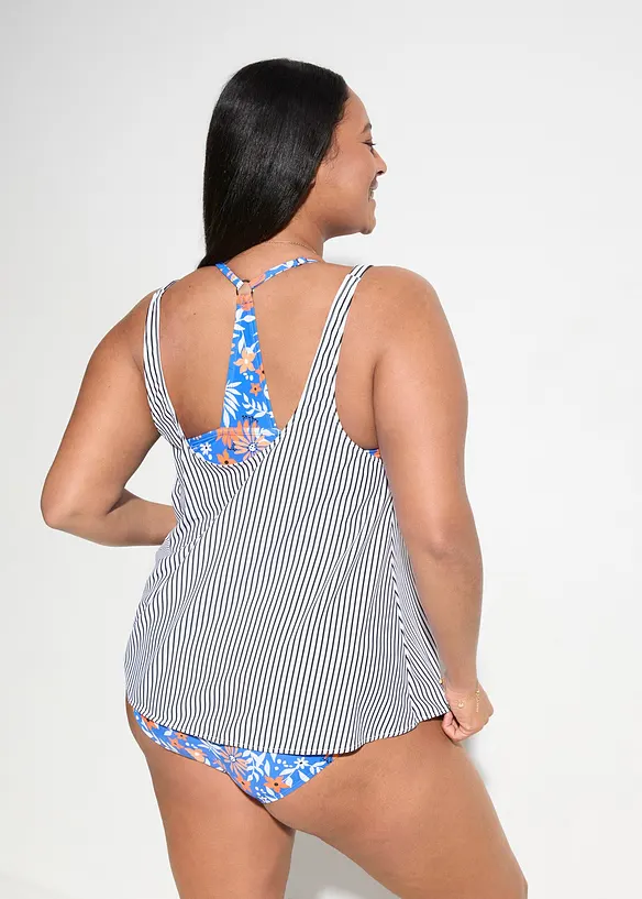 Tankini och bikiniöverdel (3 delar), bonprix