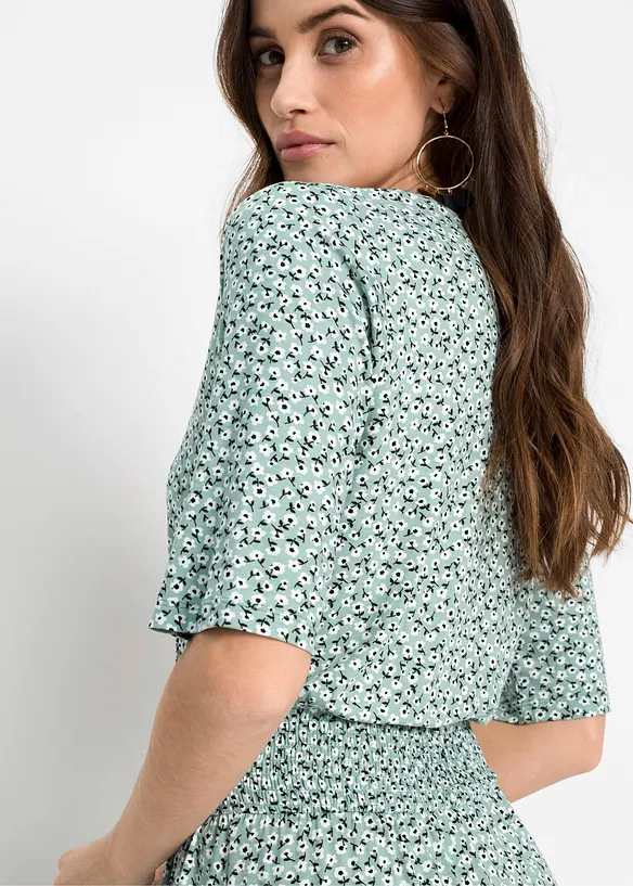 Jerseyklänning av viskosmix, bonprix