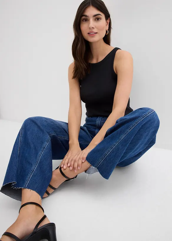 Balloon Jeans, High Waist, bonprix