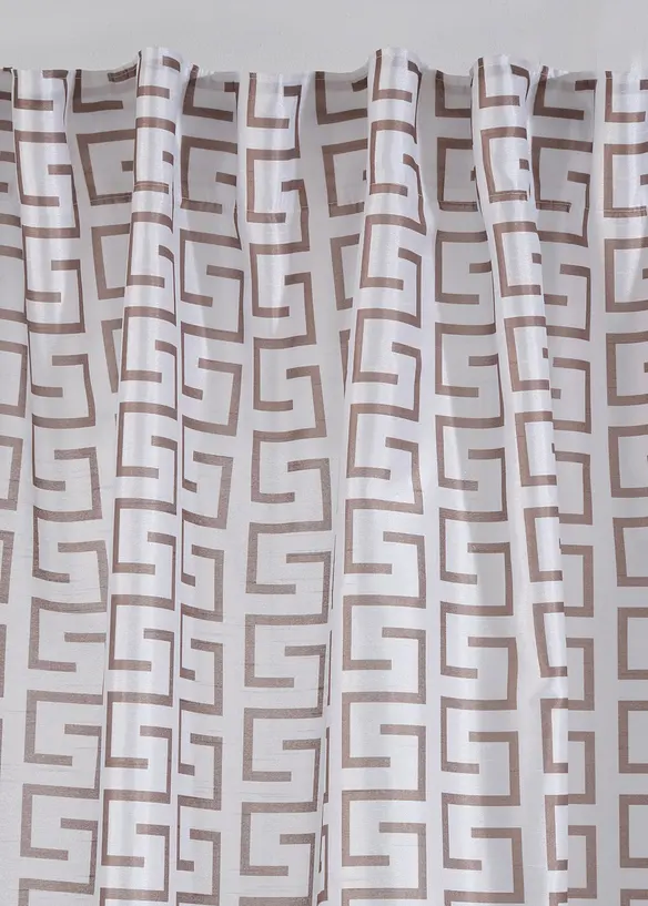 Gardinlängd med glansiga effekter (1-pack), bonprix