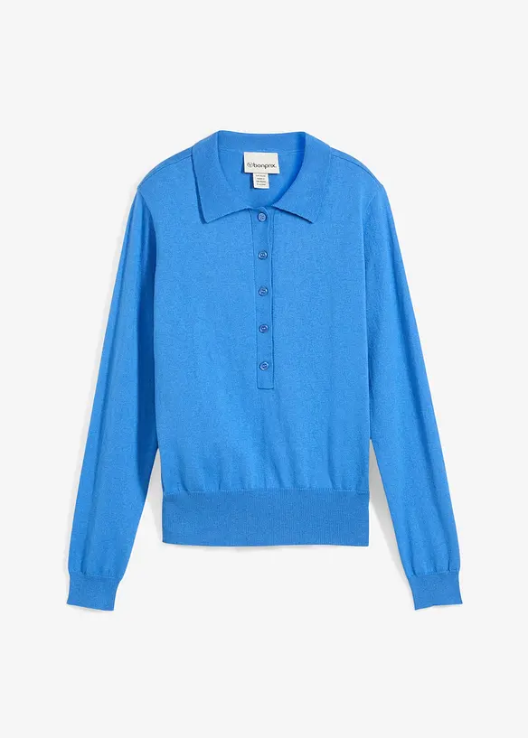 Tenniströja med sidenblandning, bonprix