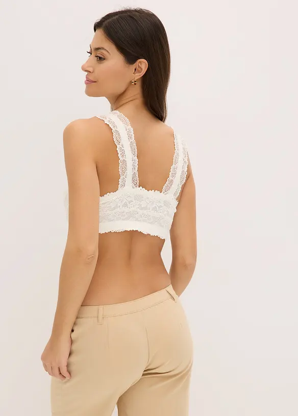 Bralette med bekväm framknäppning, bonprix