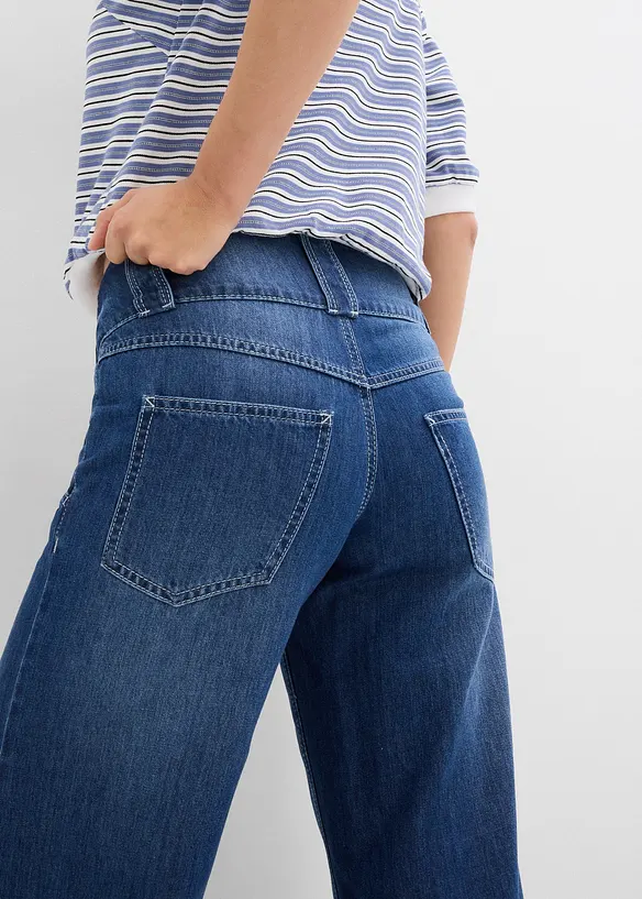 Wide Leg Jeans, High Waist, bonprix