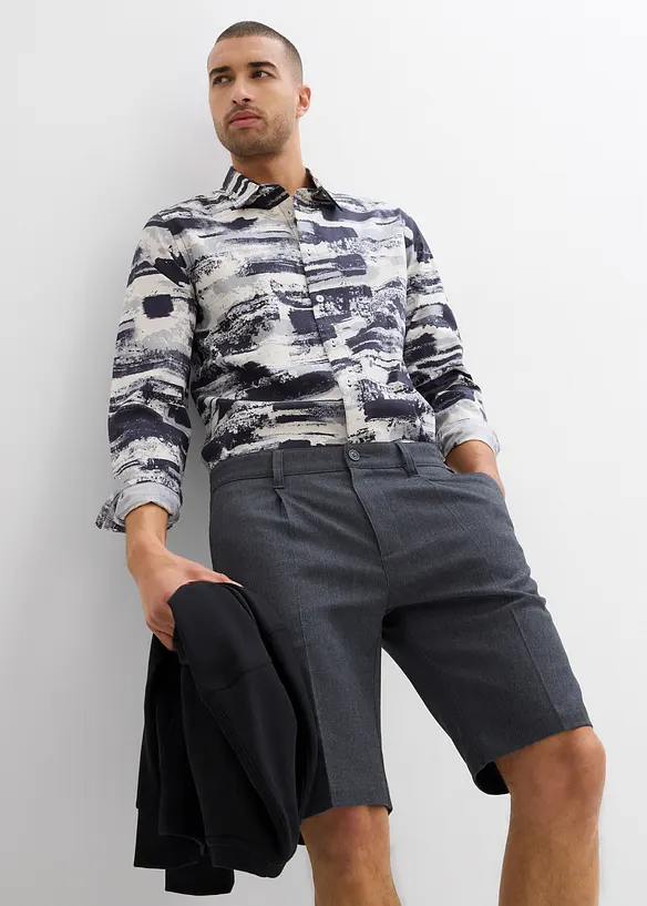 Bermudas i chinosmodell med pressveck, Relaxed Fit, bonprix