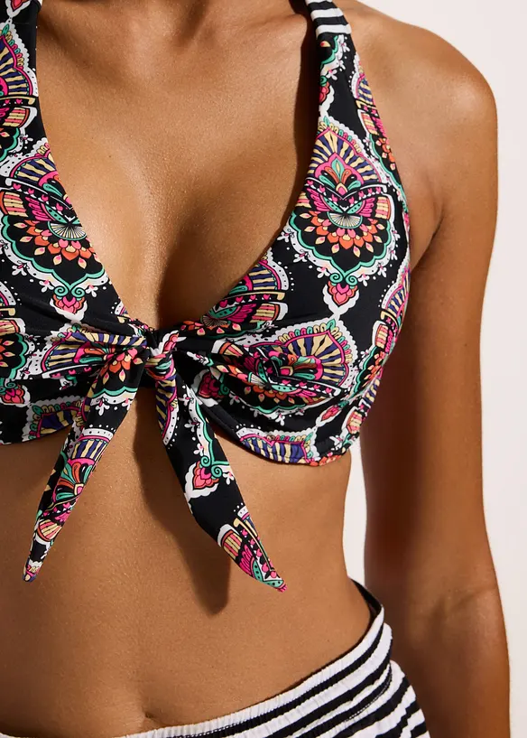 Halterneckbikiniöverdel, bonprix