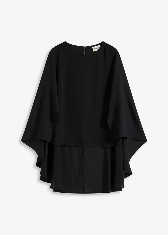 Tunika med cape, bonprix
