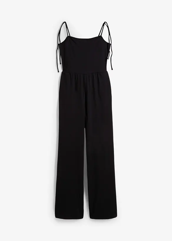 Jerseyjumpsuit med smala axelband, bonprix
