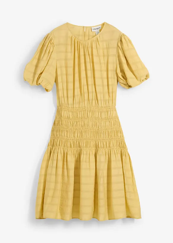Miniklänning med infälld smock, bonprix
