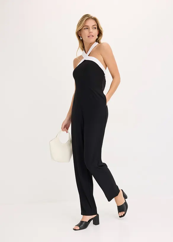 Jumpsuit av jersey, bonprix