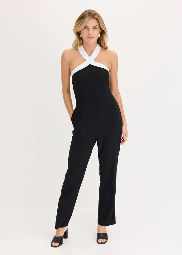 Jumpsuit av jersey, bonprix