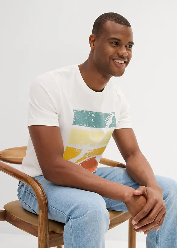 T-shirt i ekologisk bomull, bonprix