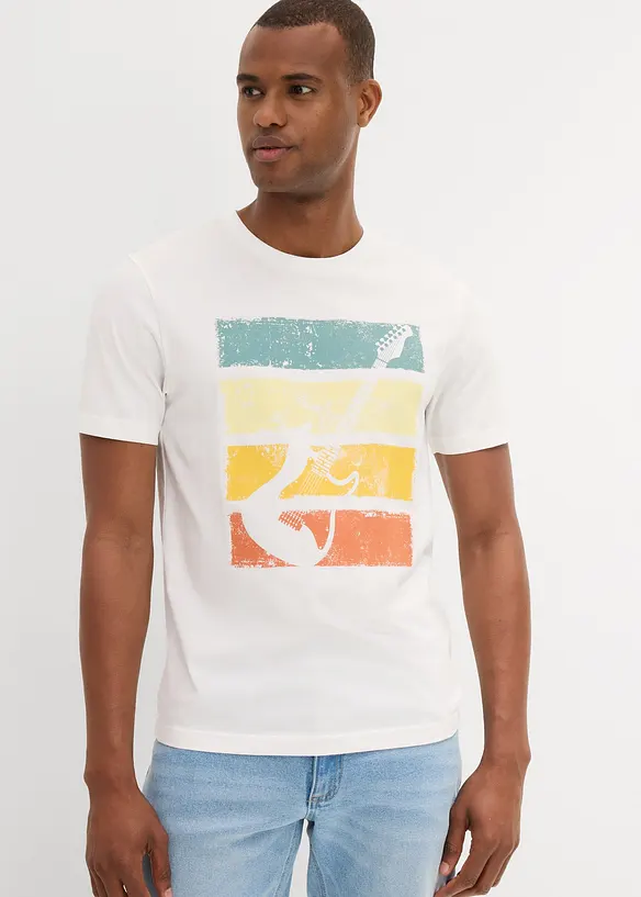 T-shirt i ekologisk bomull, bonprix