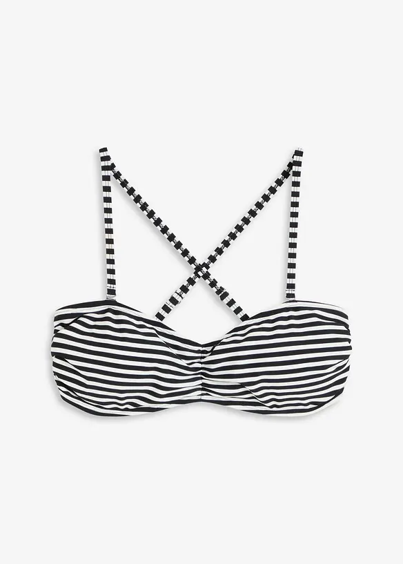 Bikiniöverdel i bandåmodell, bonprix