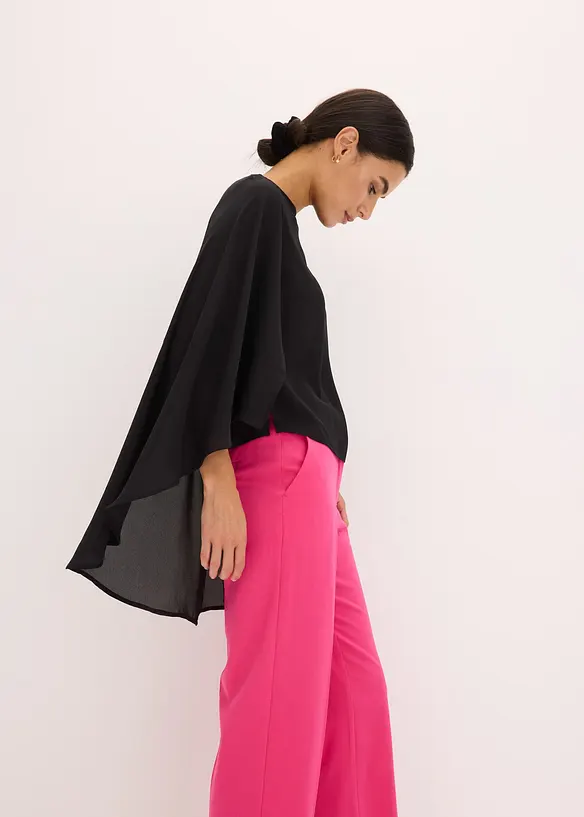 Tunika med cape, bonprix