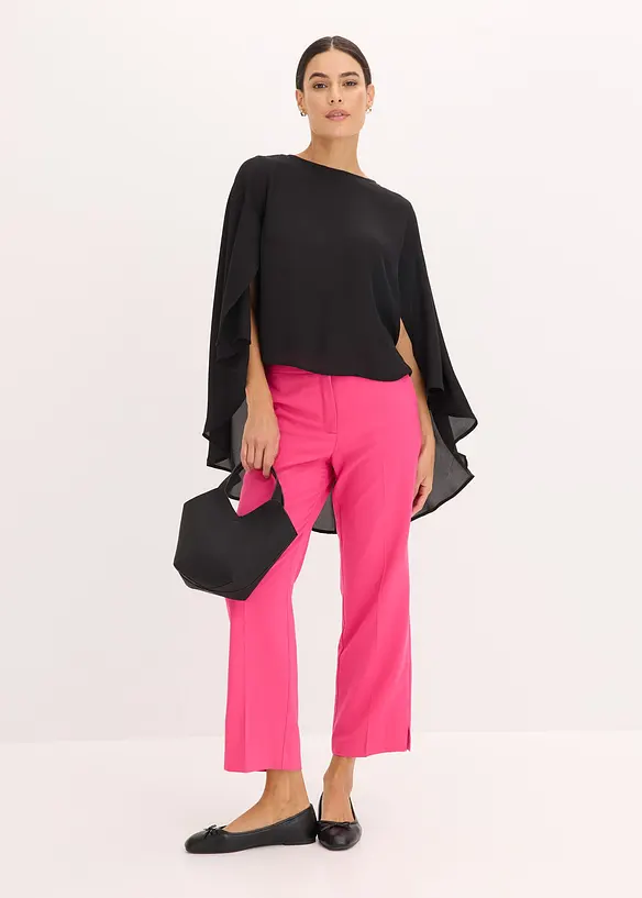 Tunika med cape, bonprix