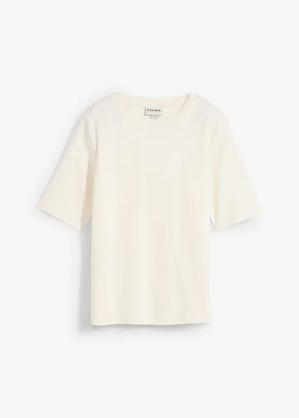 T-shirt av ren ekologisk bomull, bonprix