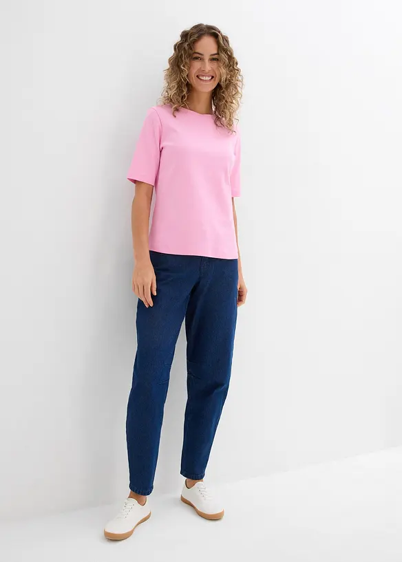 T-shirt av ren ekologisk bomull, bonprix